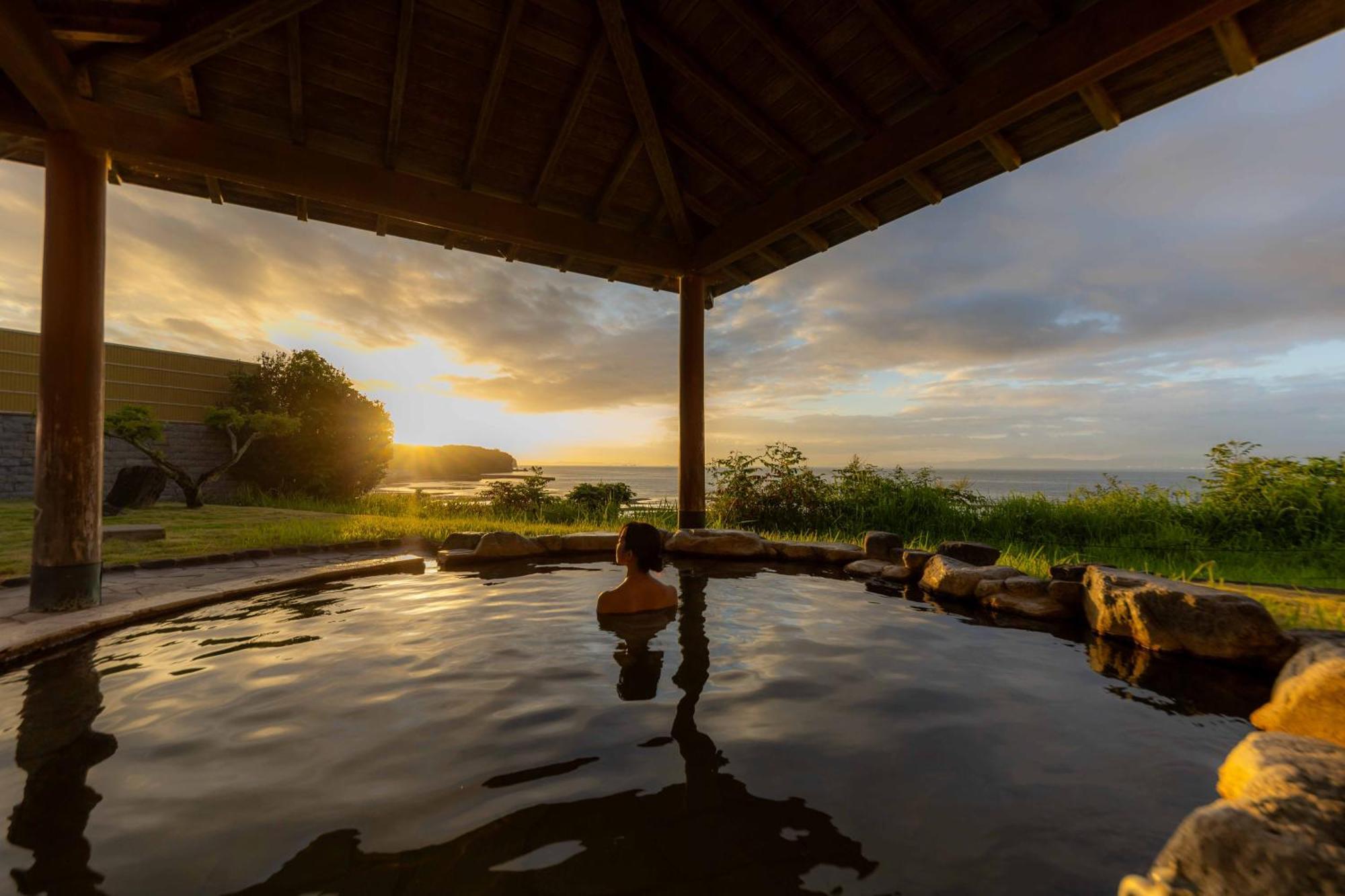 Spa And Resort Hotel Solage Oita Hiji Beppuwan Kültér fotó